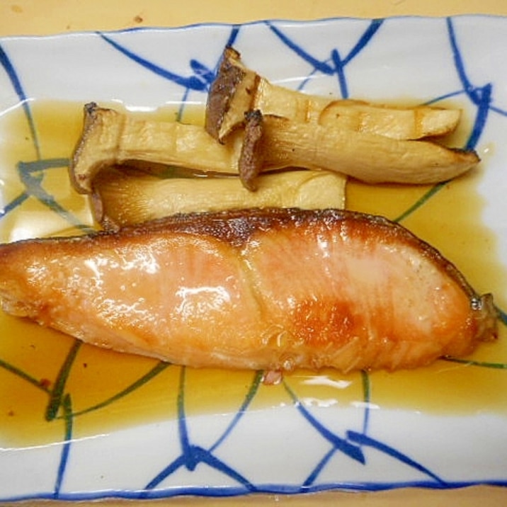 簡単☆鮭・エリンギの麺つゆひたし☆